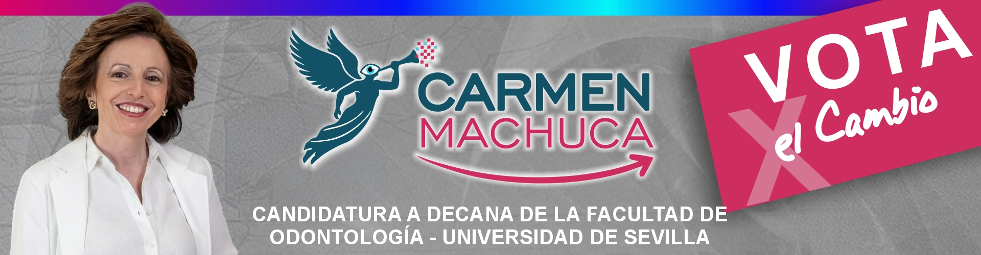 CAbecera candidata Carmen Machuca decana US odontología de Sevilla